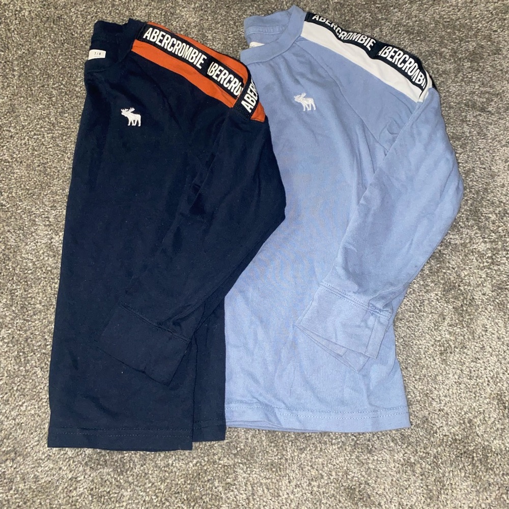 Boys long sleeve Abercrombie shirts